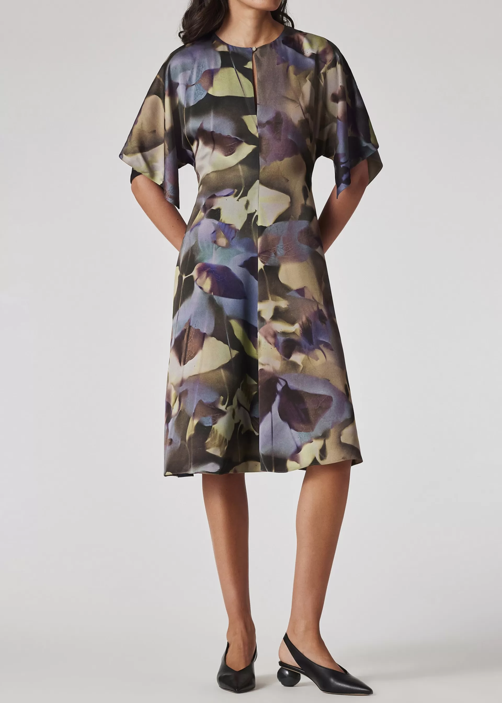 Women's 'Solar Gram' Satin Dress>Paul Smith Sale
