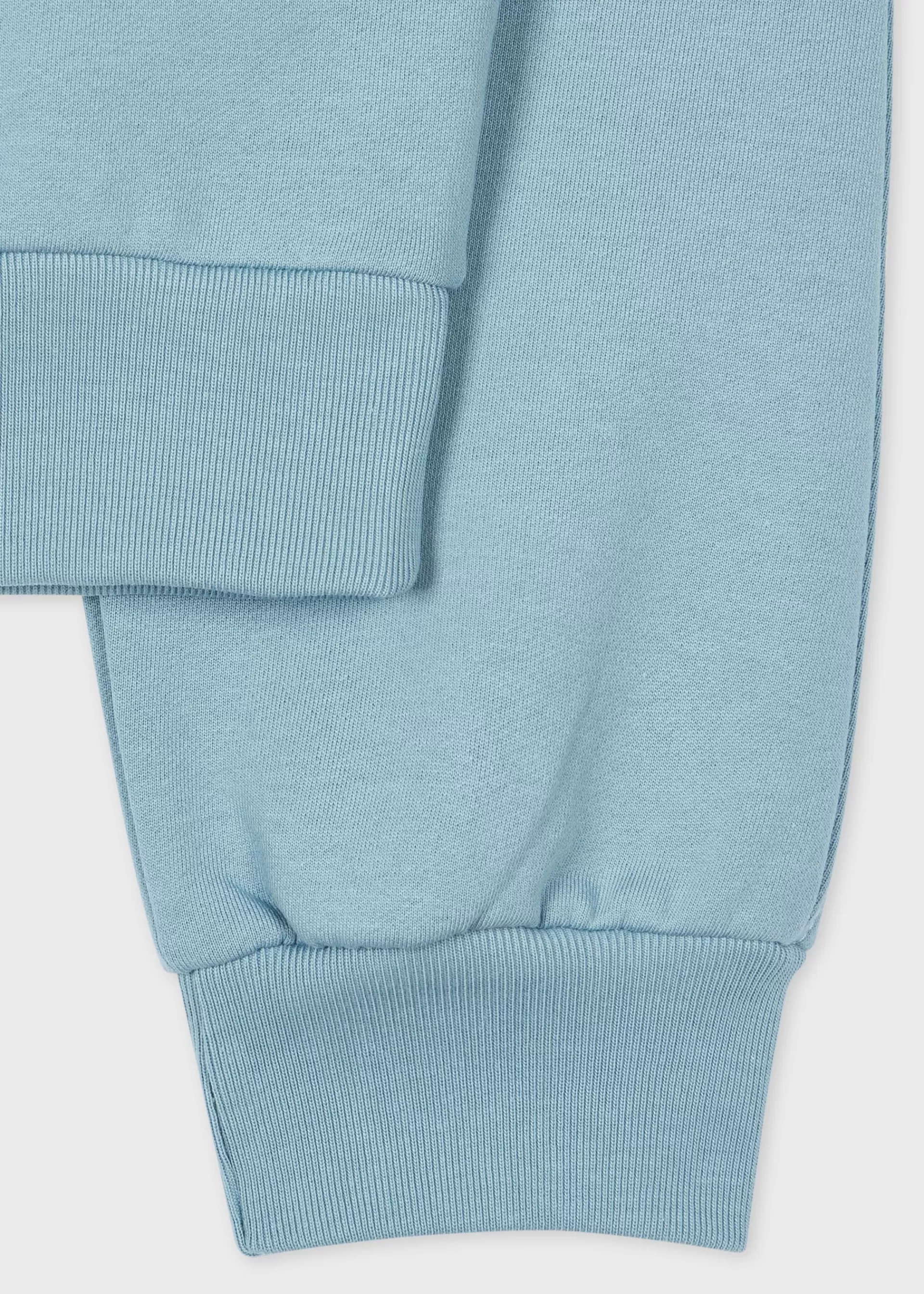 Women's Steel Blue Zebra Logo Cotton Sweatshirt>Paul Smith Best