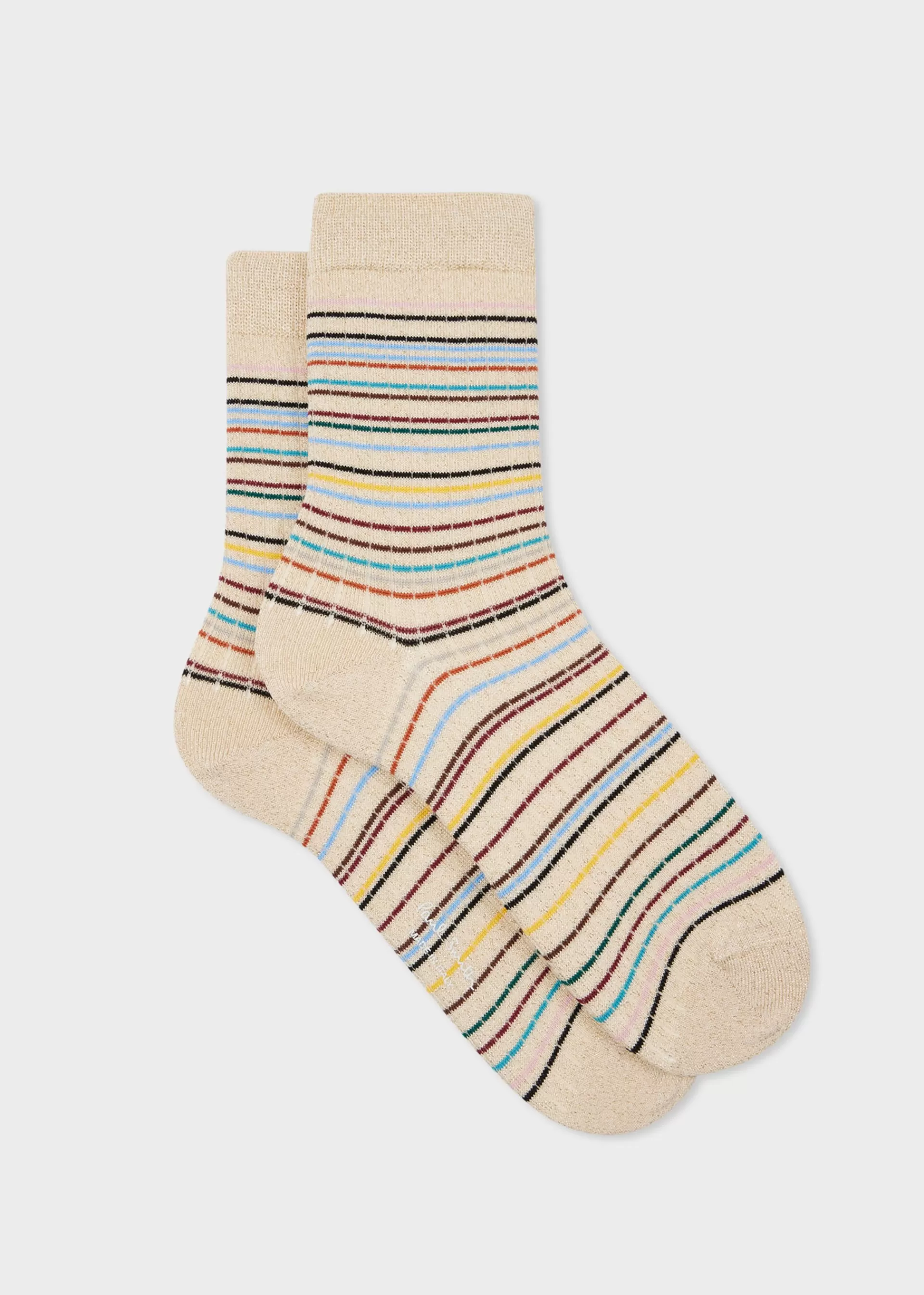 Women's Stitched 'Signature Stripe' Socks>Paul Smith Online