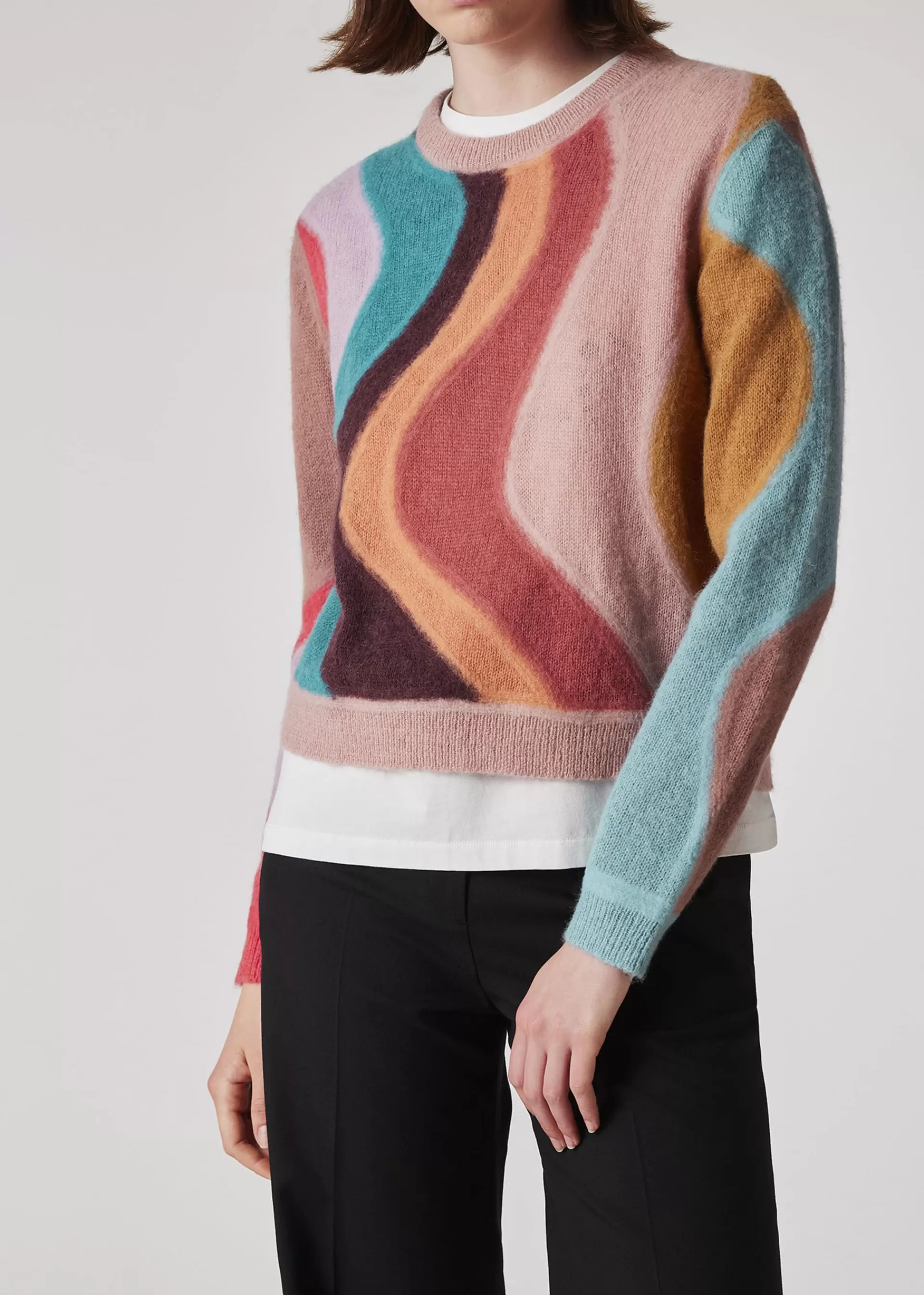 Women's '' Alpaca & Wool-Blend Knitted Sweater>Paul Smith Discount