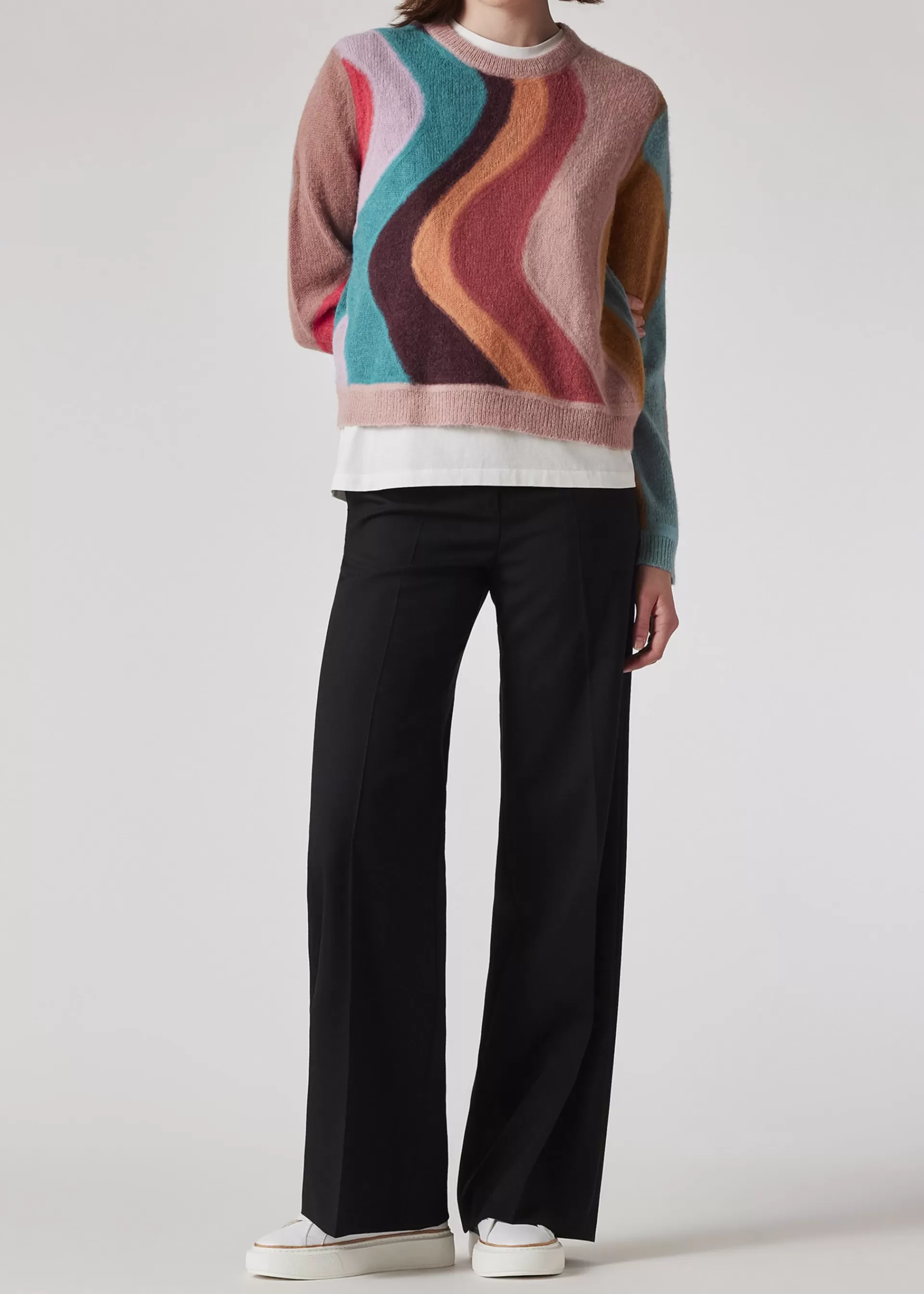 Women's '' Alpaca & Wool-Blend Knitted Sweater>Paul Smith Discount