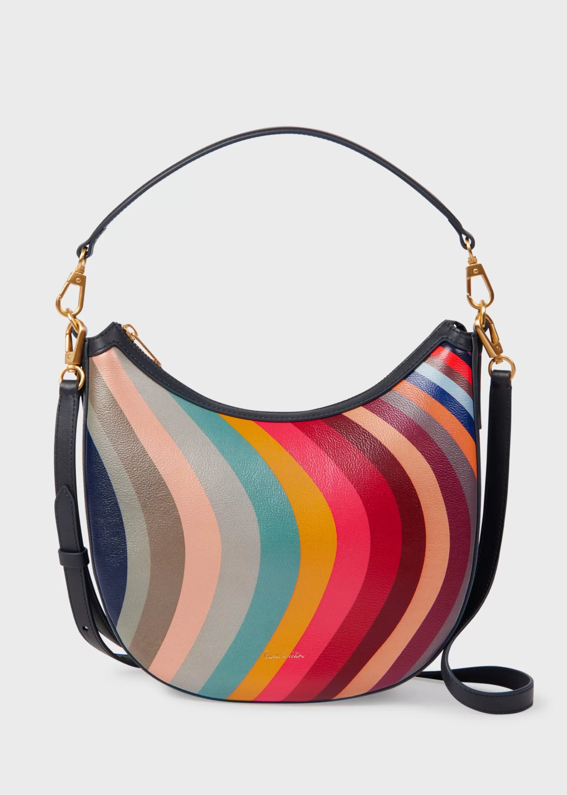 Women's '' Leather Mini Hobo Bag>Paul Smith Hot