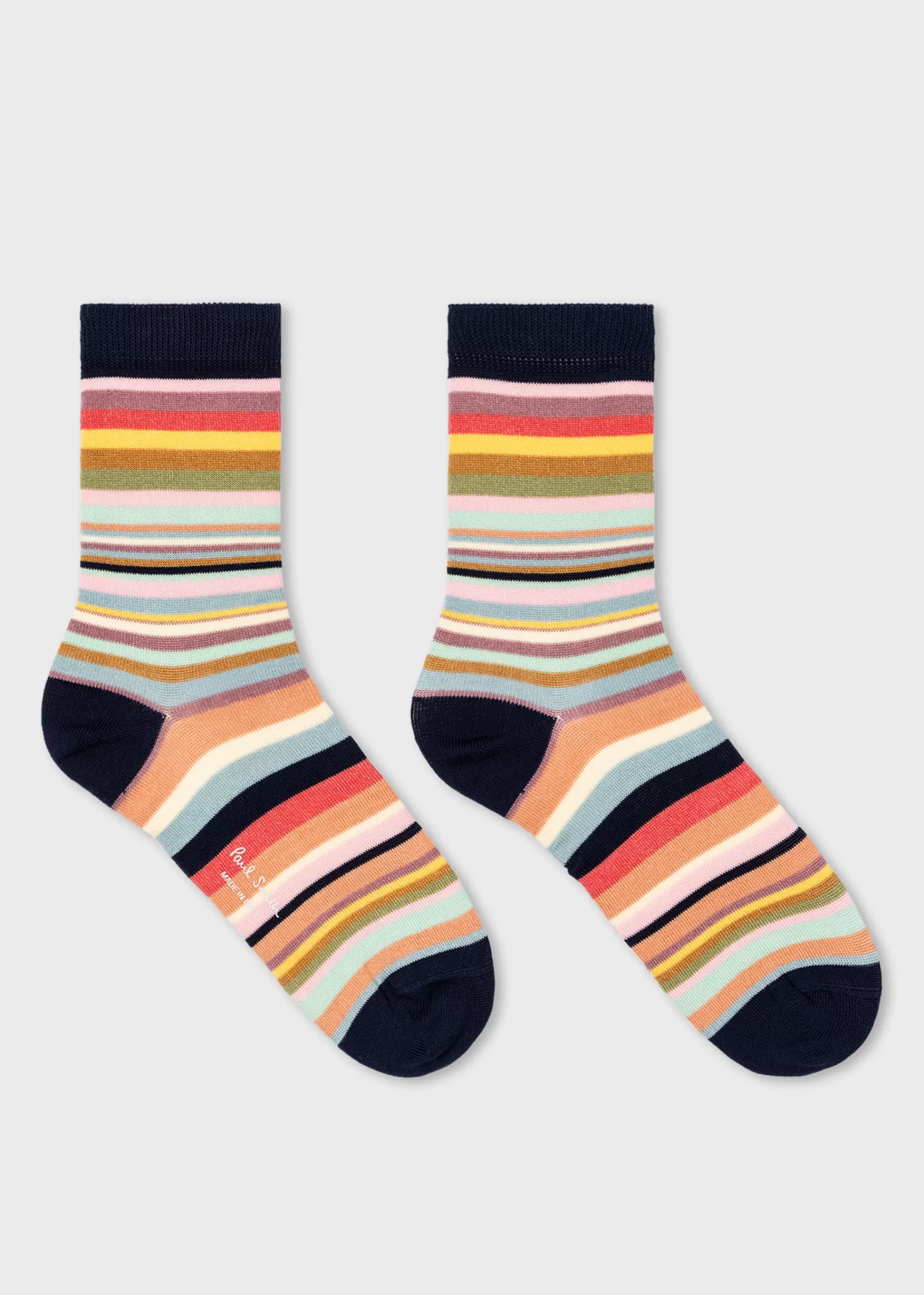 Women's 'Swirl Stripe' Socks>Paul Smith Cheap