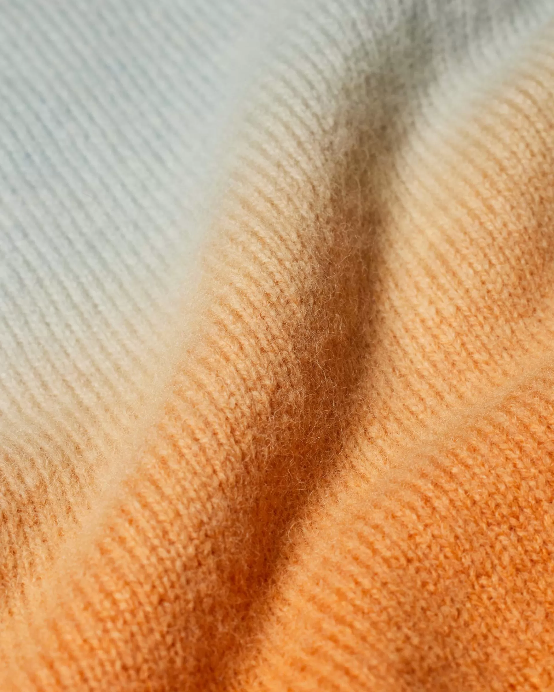 Women's and Mustard 'Happy' Ombré Knitted High Neck Sweater>Paul Smith New