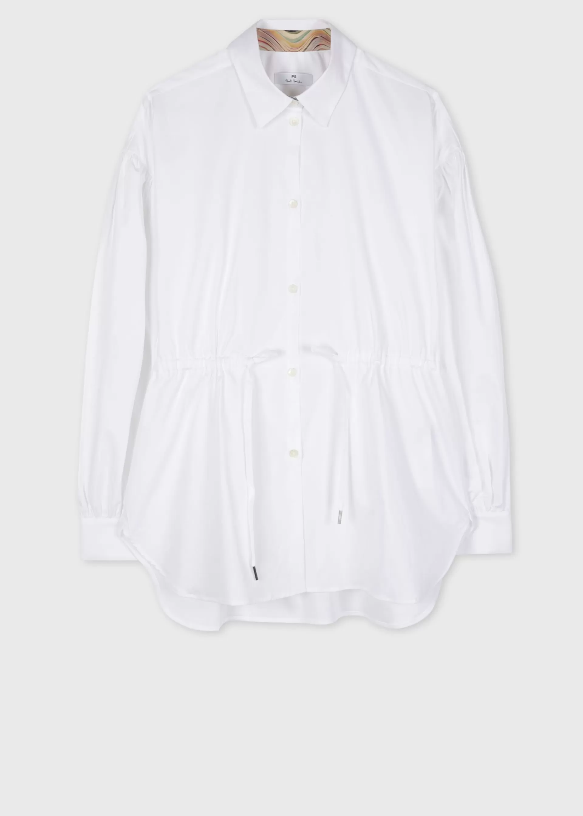 Women's Cotton Drawstring Waist Shirt>Paul Smith New