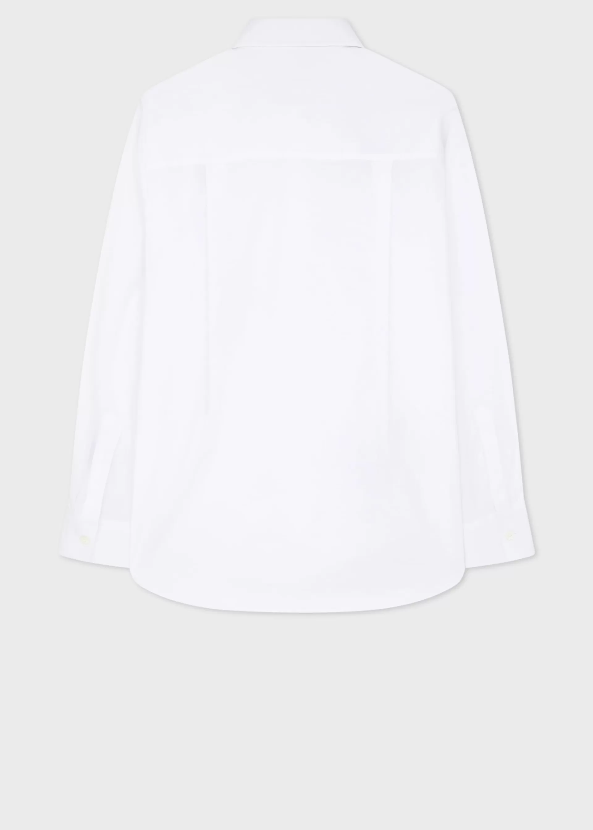 Women's White Cotton Embroidered Shirt>Paul Smith Clearance