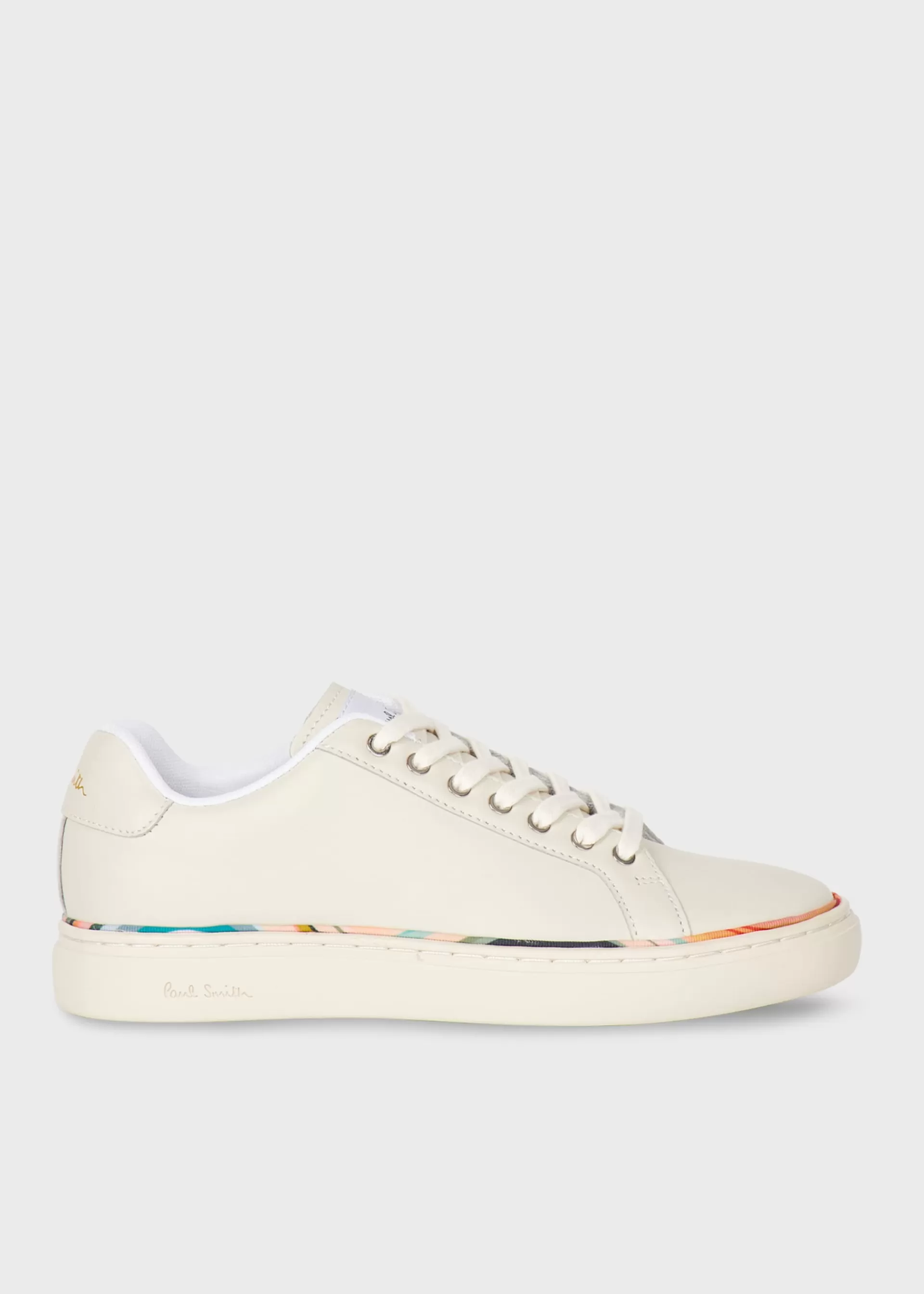 Women's Leather 'Dusky Swirl' Rand 'Lapin' Trainers>Paul Smith Online