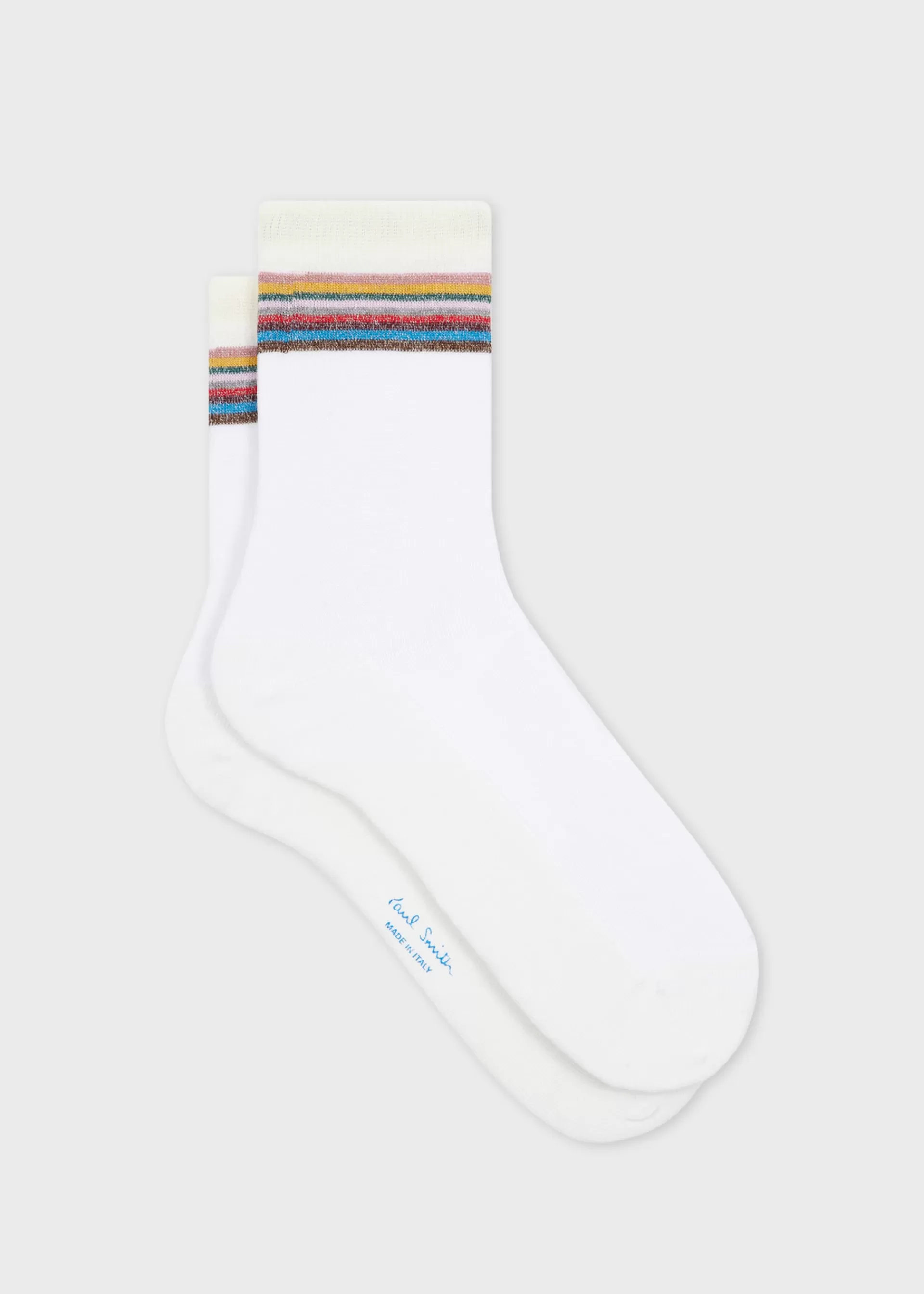 Women's Sheer 'Signature Stripe' Socks>Paul Smith Outlet