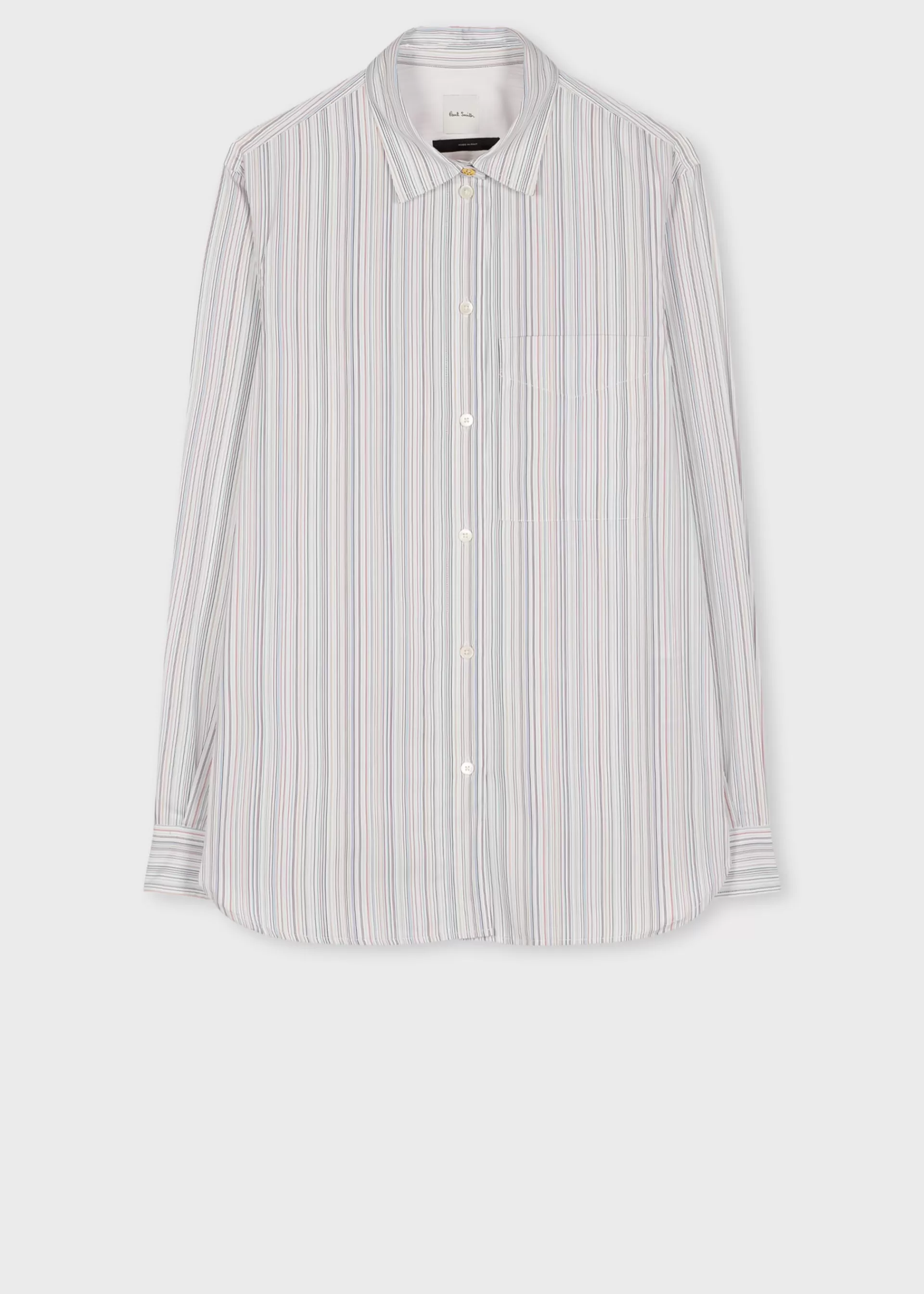 Women's 'Signature Stripe' Cotton Shirt>Paul Smith New