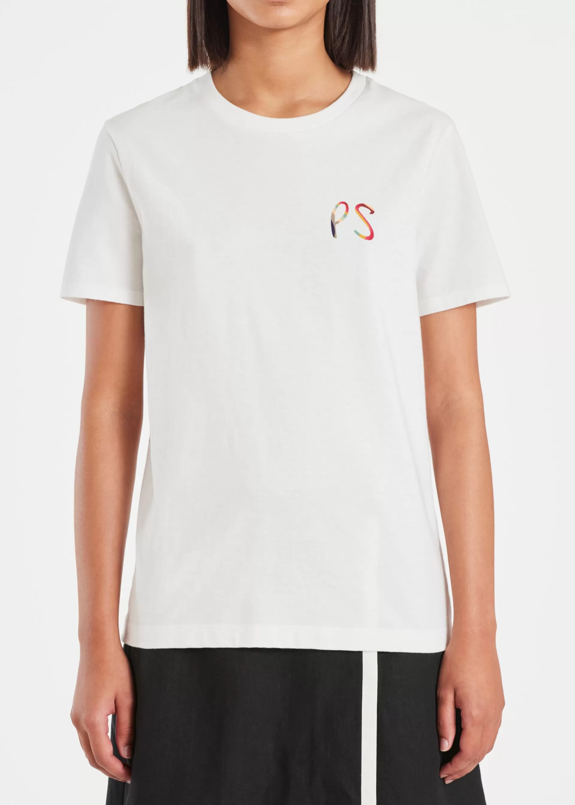 Women's 'Swirl' PS Logo T-Shirt>Paul Smith Fashion