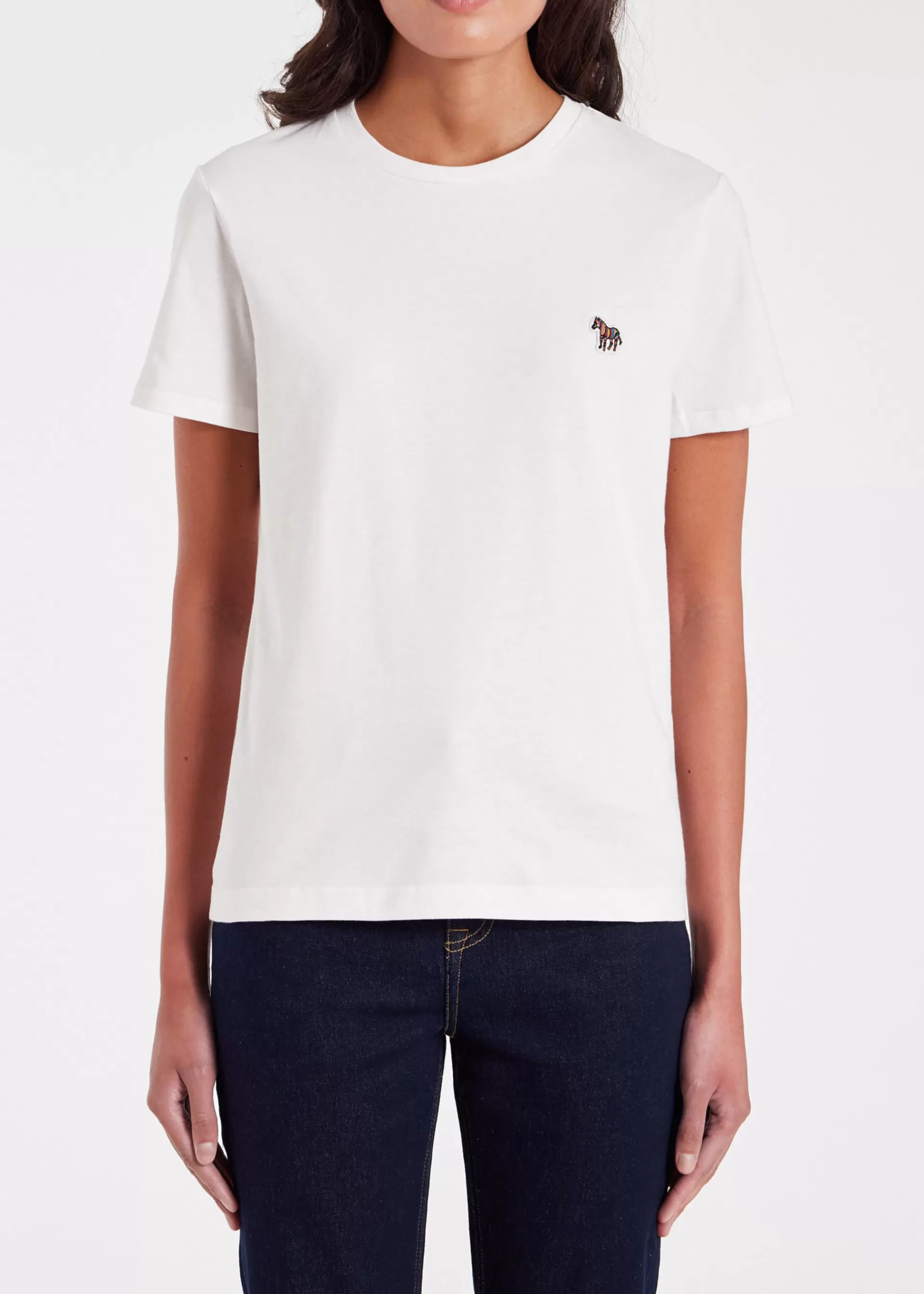 Women's Zebra Logo Cotton T-Shirt>Paul Smith Best