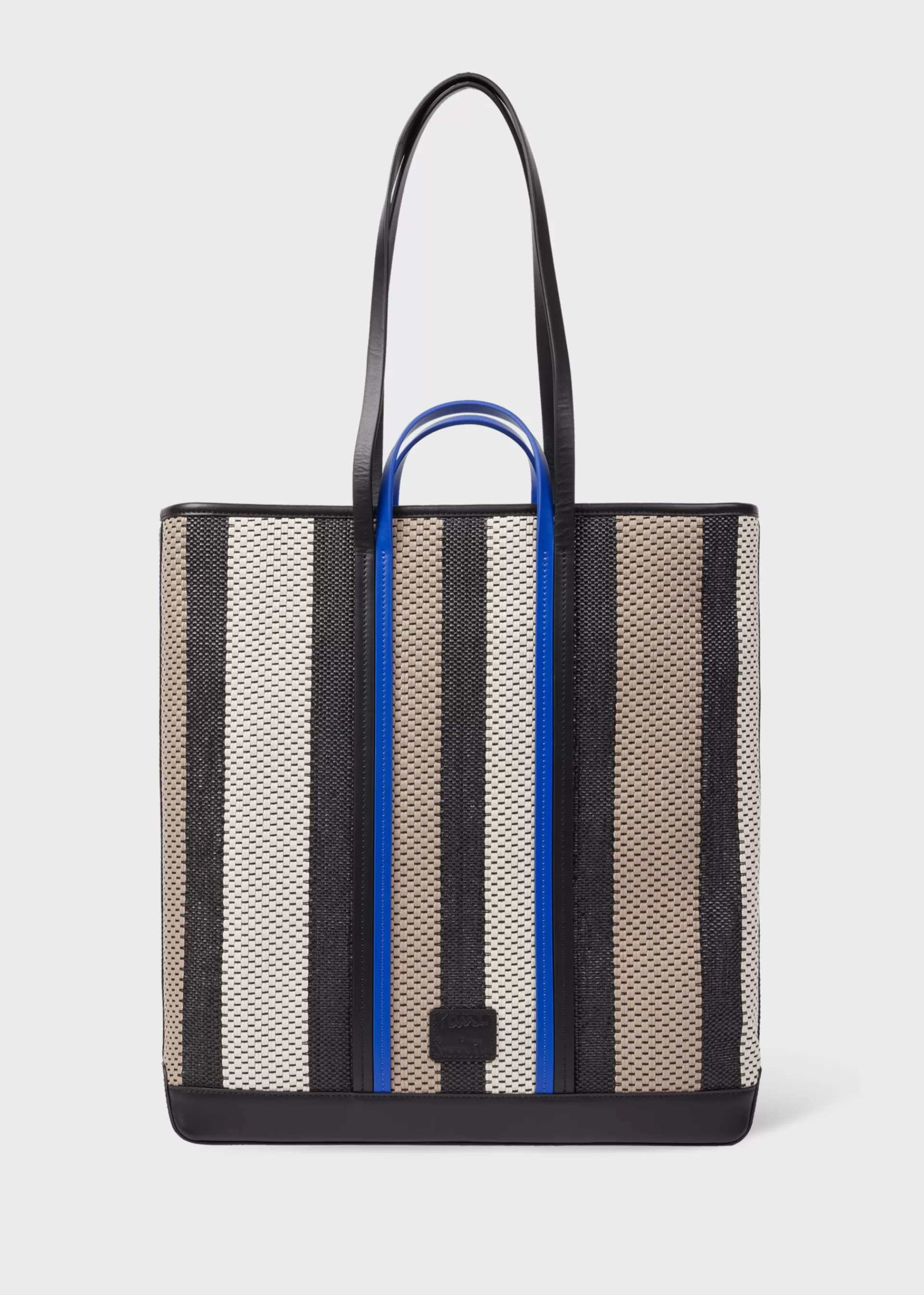 Women's Woven Stripe Tote Bag>Paul Smith Cheap