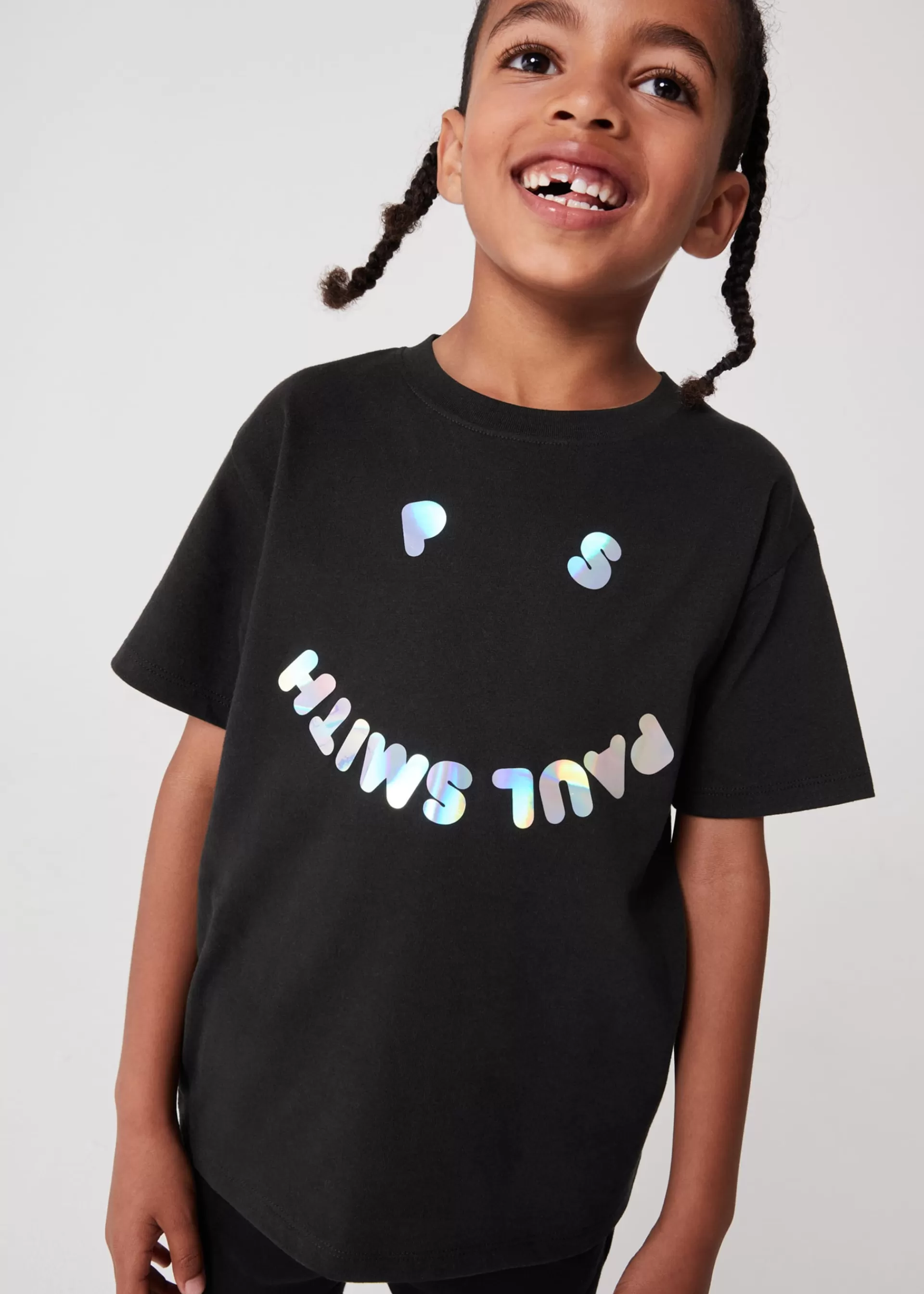 2-13 Years Holographic 'Happy' T-Shirt>Paul Smith Discount