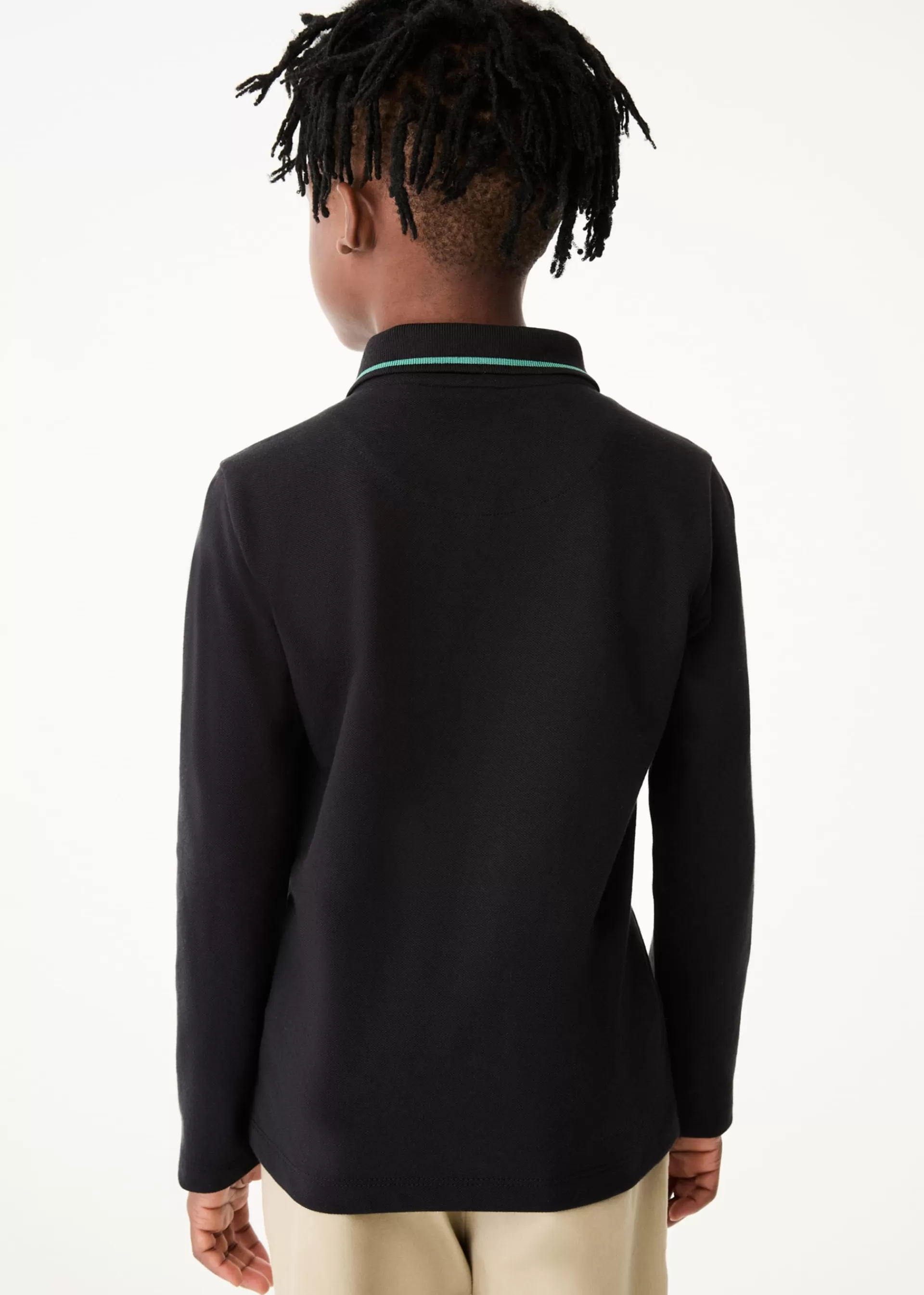 2-13 Years Signature Logo Long Sleeve Polo Shirt>Paul Smith Store