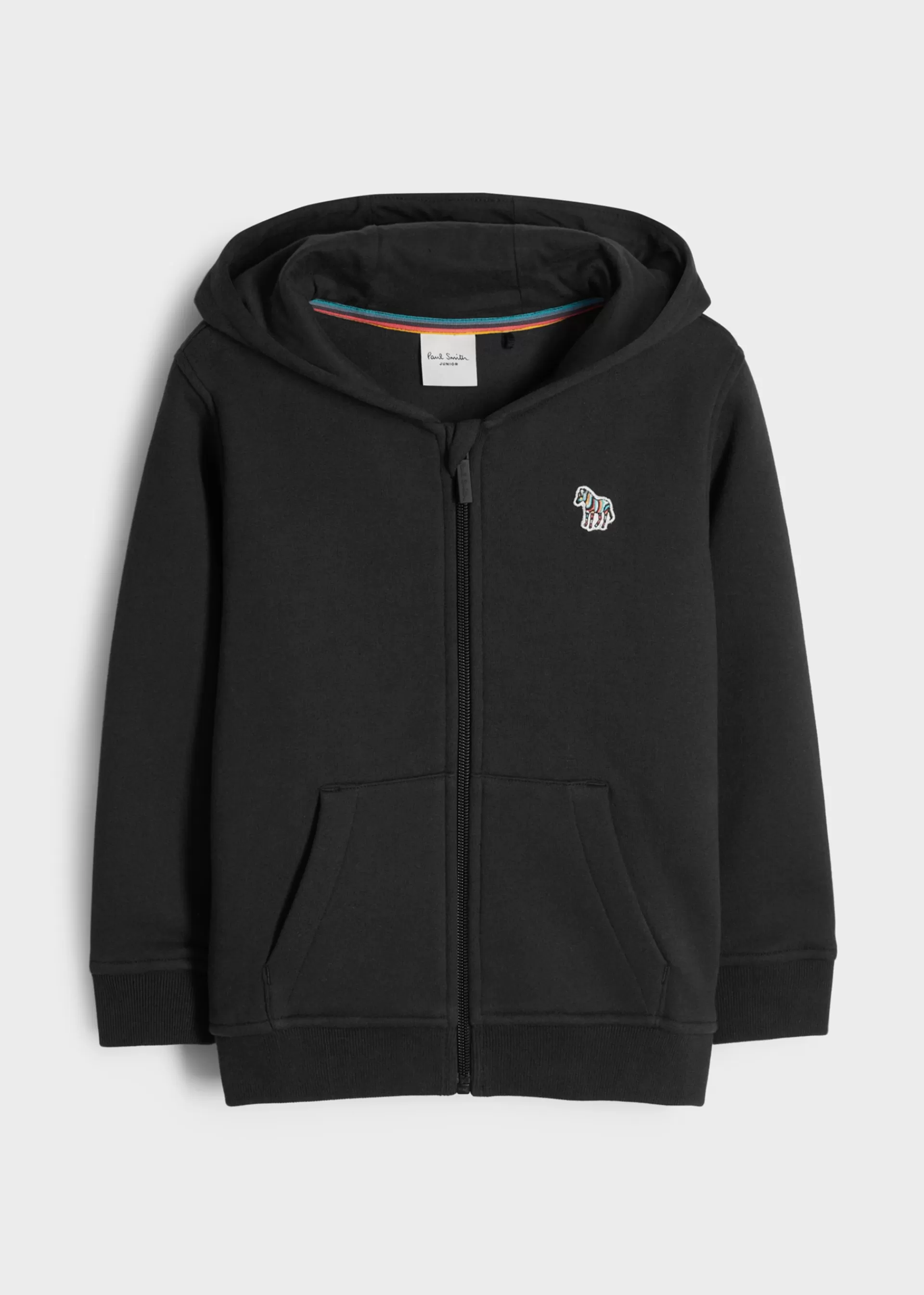 2-13 Years Zip-Up Zebra Logo Hoodie>Paul Smith Fashion