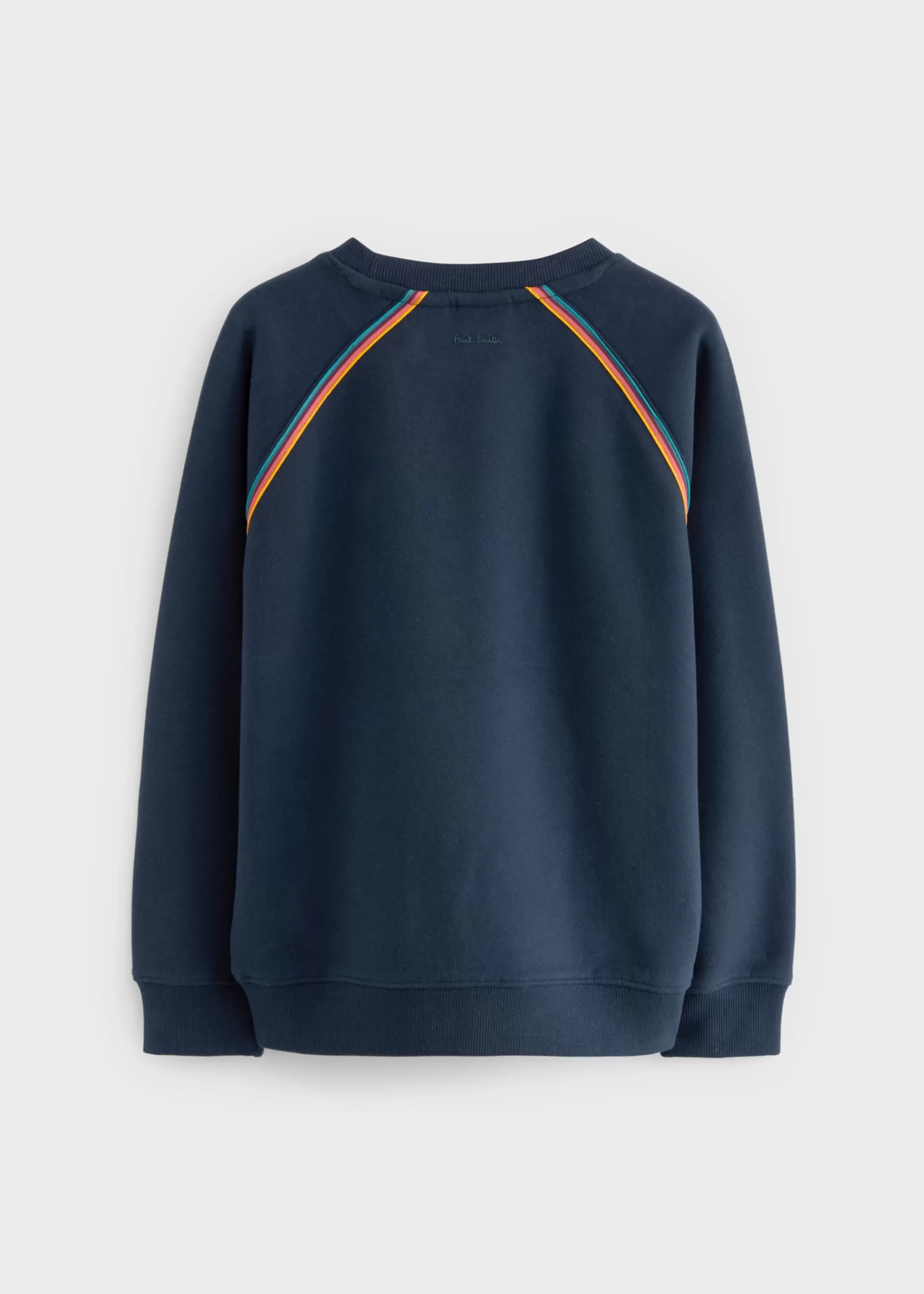 6-12 Years Navy 'Artist Stripe' Crew Neck Sweatshirt>Paul Smith Store