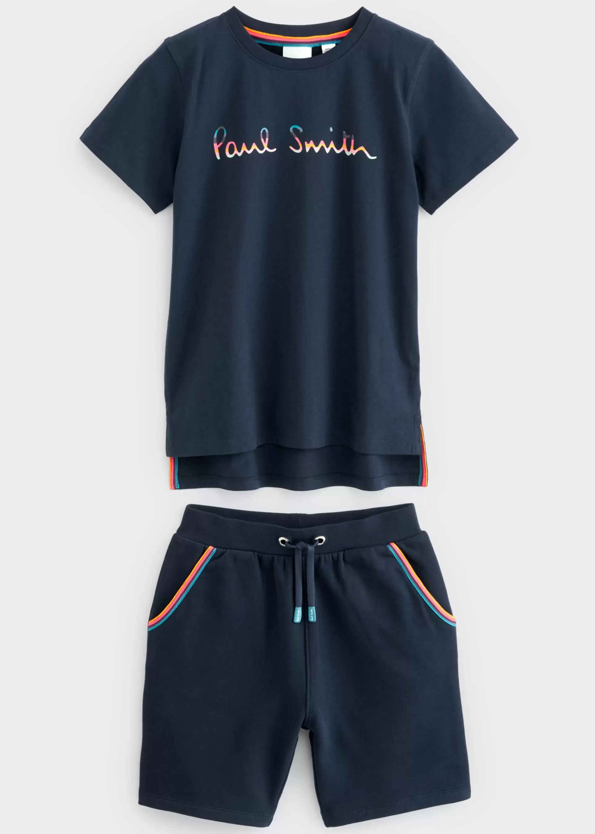 2-13 Years 'Artist Stripe' T-Shirt and Shorts Set>Paul Smith Sale