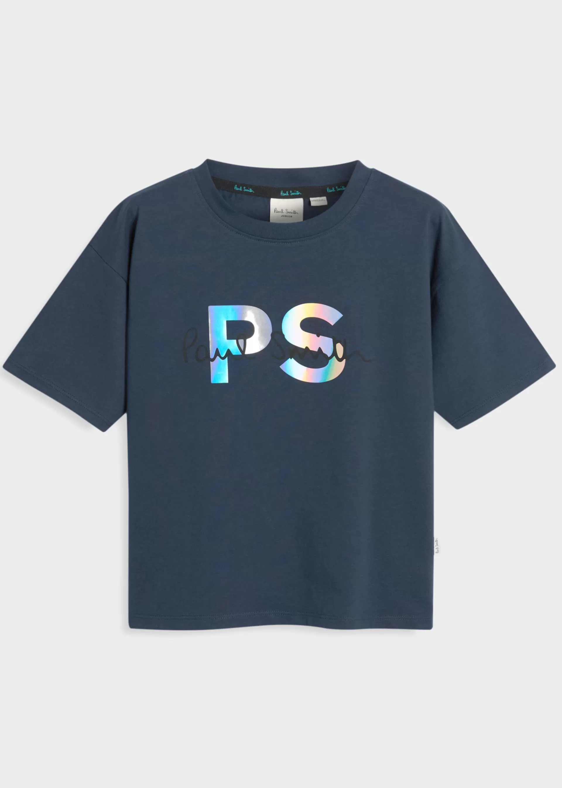 2-13 Years Holographic Print T-Shirt>Paul Smith New