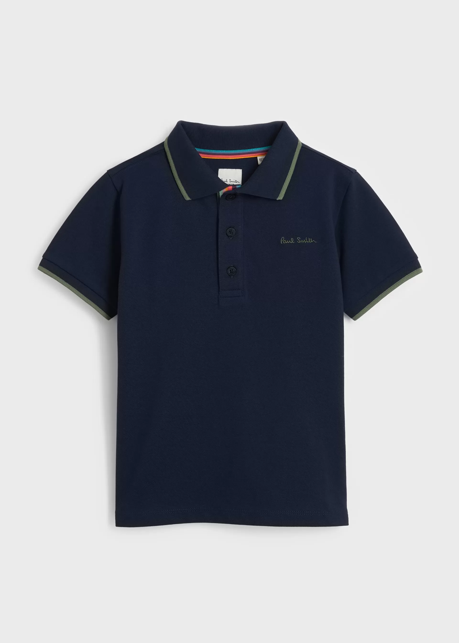 2-13 Years Short Sleeve Signature Polo Shirt>Paul Smith Best Sale