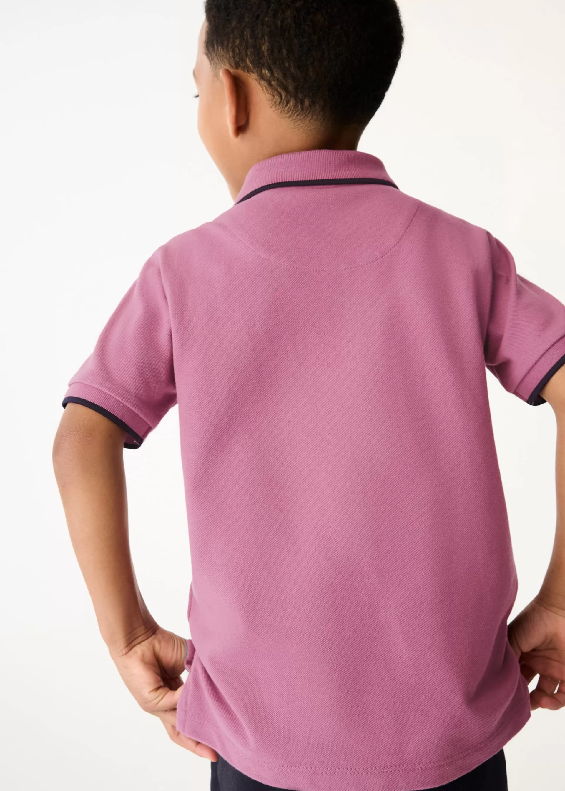 2-13 Years Pale Purple Signature Logo Polo Shirt>Paul Smith Best