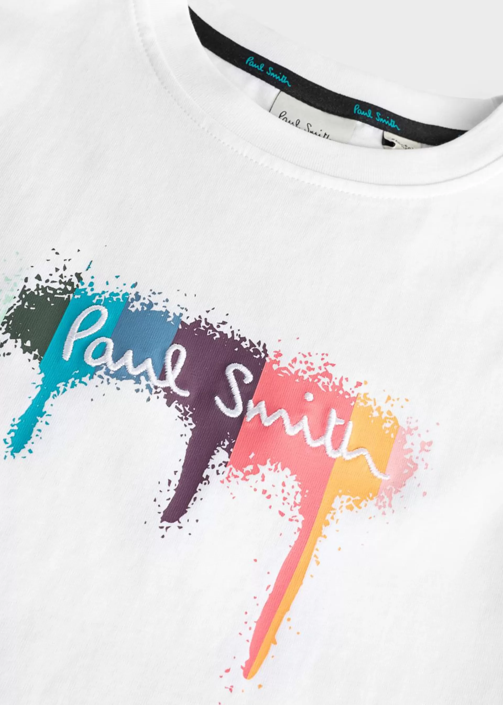 2-13 Years 'Artist Stripe Paint' T-Shirt>Paul Smith Online