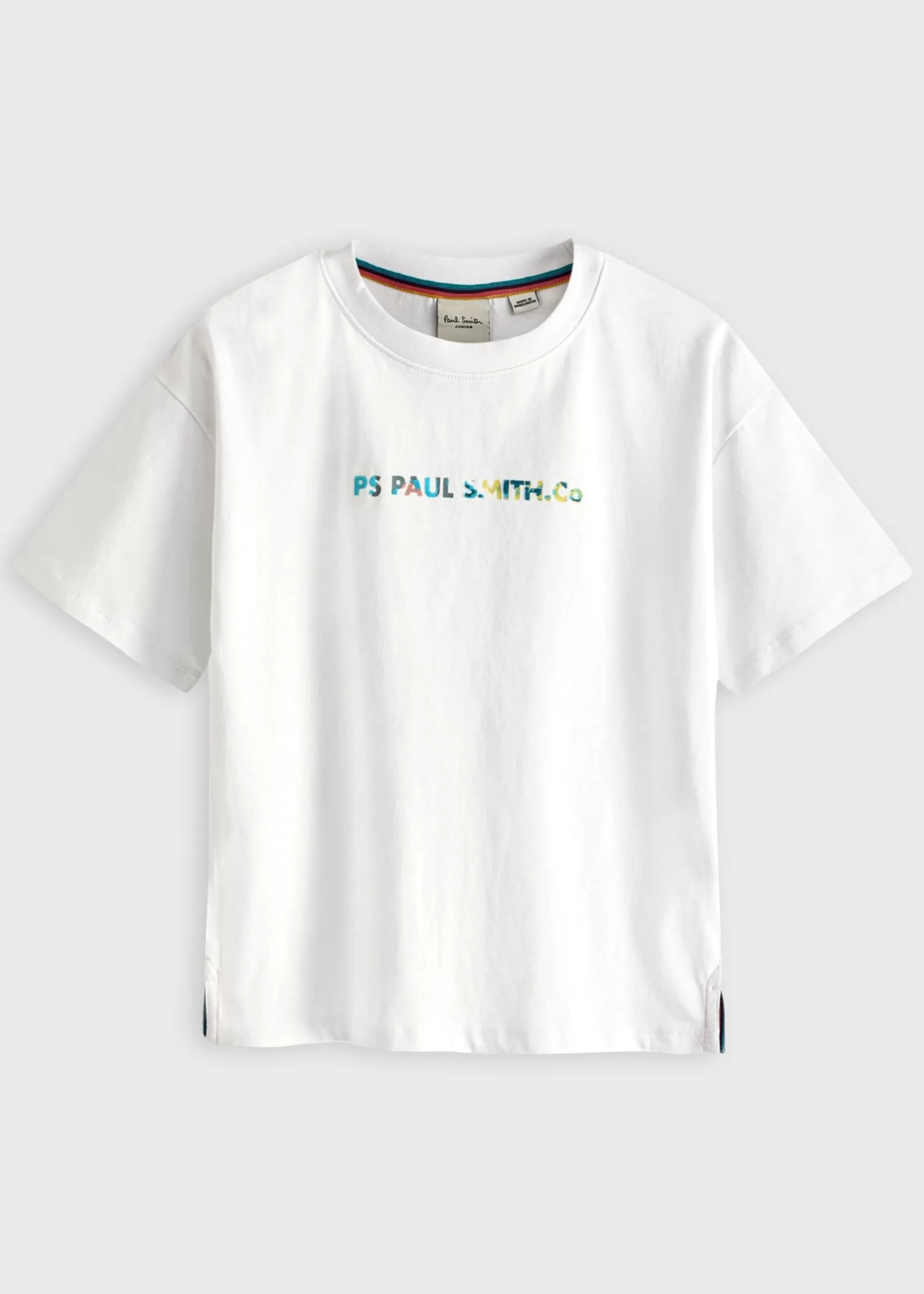 2-13 Years 'Stacked Zebra' Print T-Shirt>Paul Smith Hot