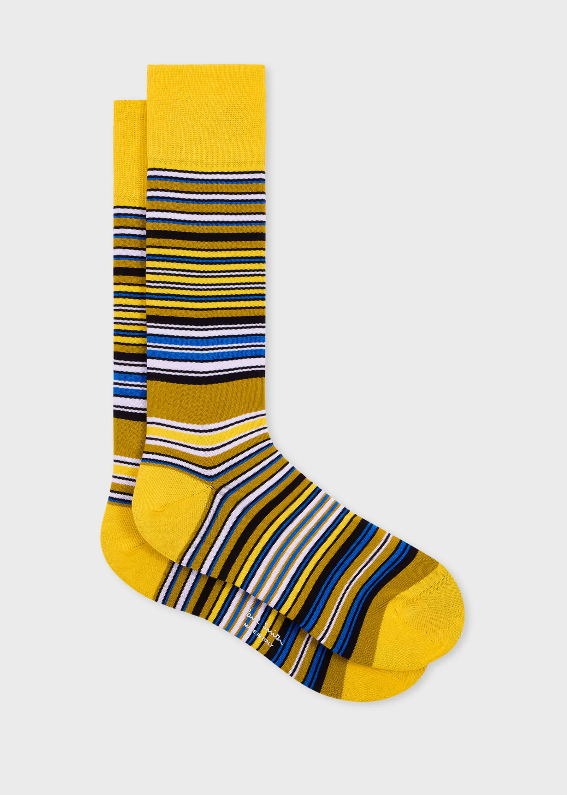 Colour Block Stripe Socks>Paul Smith Store