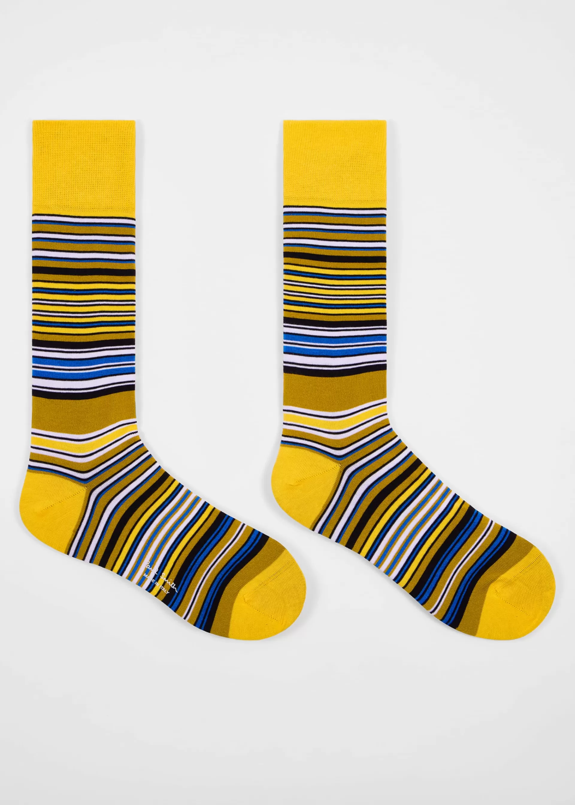 Colour Block Stripe Socks>Paul Smith Store