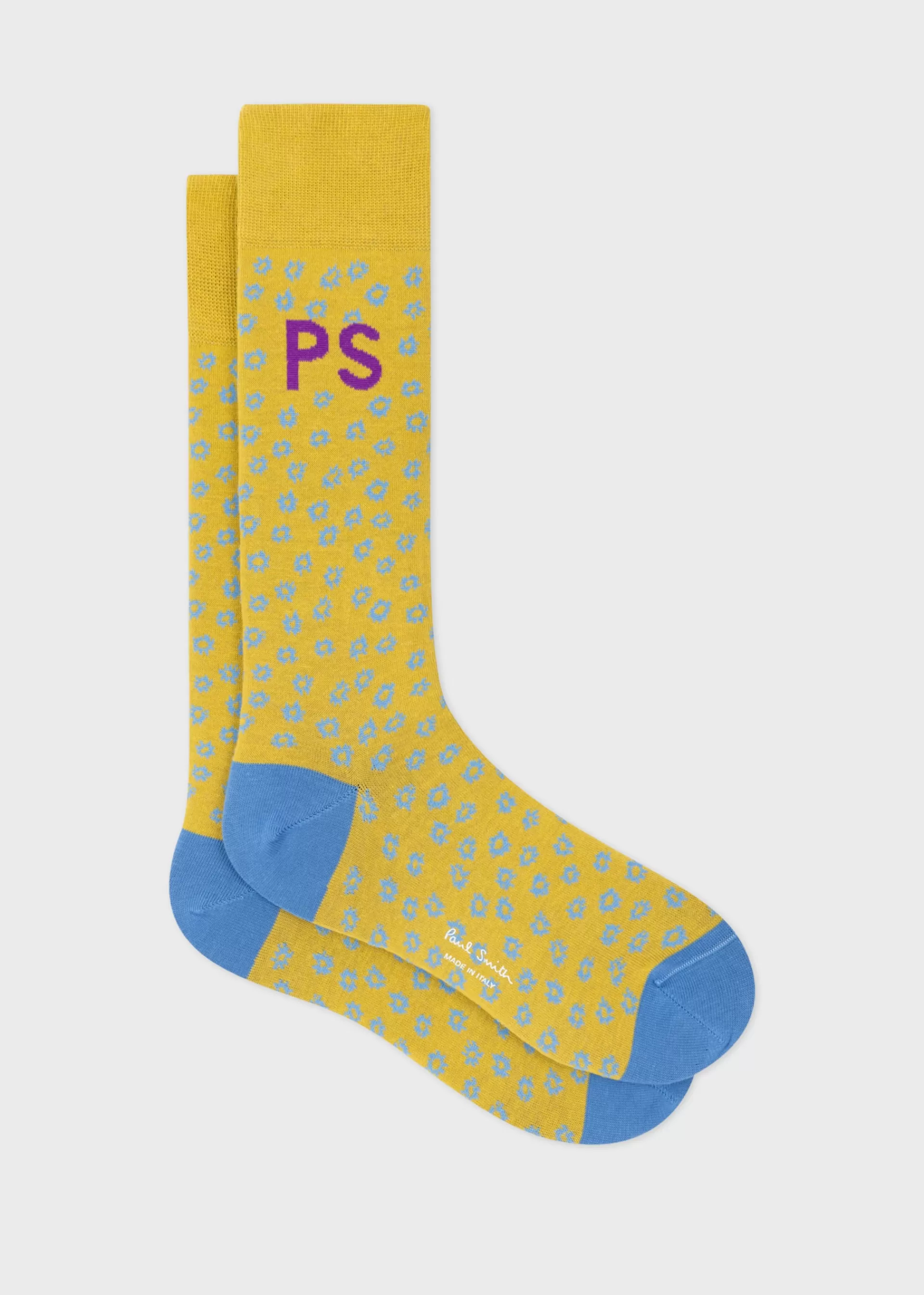 Cotton-Blend Floral Socks>Paul Smith Sale