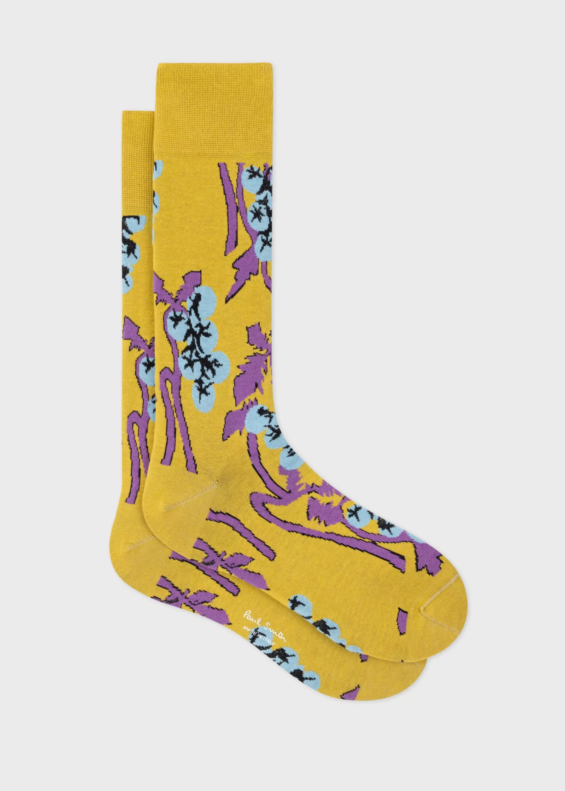 'Tomato Vine' Cotton Socks>Paul Smith Hot